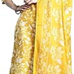 Women's Straight Cotton Blend Floral Printed Kurta & Pant with Dupatta Set (KH0LV10772)-image-41
