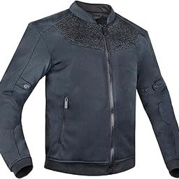 Rynox Downtown Pro Jacket - Motorcycle Riding Jacket | Impact Protection | Abrasion Resistance |Super Ventilated Shell | Increased Low-Light Visibility | Urban Comfort Fit - Mid Night Black, Large-image-64