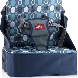 Nuby Easy Go Safety Lightweight High Chair Booster Seat, Great for Travel, Blue-image-66