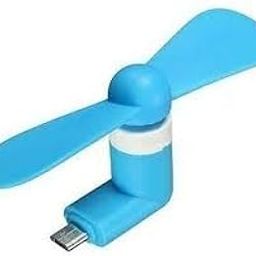 Combo of 2 Pcs. Mini USB Fan Mini Fan 2-Blade Fan High Speed USB Fan, Mini Mobile Cooler, Mini fan Support with All Android Smatphones (Multi-colour)-image-45