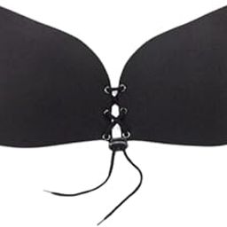 Silicone Peel and Stick Bra Petals (Black, Pack of 1) (MQ_SFH125 BK FREE)-image-73