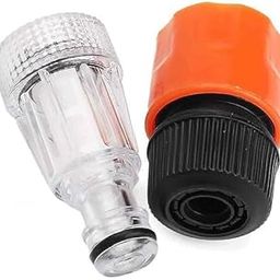 High Pressure Washer Water Filter Connection Accessory 3/4" Inlet Nozzle, Nipple, with Quick Connector Suitable for Shakti Technology, Aimex, Starq, Agaro, JPT-picture-7