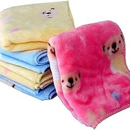 (6pc Ultra Soft Henky | Girls Handkerchief | Women Hanky, Baby Use Henky Soft Fluffy Thick Face Hankies Set for Women Towels 10X10 Inches-image-93