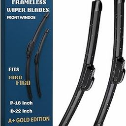 Windshield Wiper Blades for Figo (All Models) – Set of 2 | 22” Driver + 16” Passenger | Front Car Wipers for Rain & Dust | Easy Fit, Streak-Free Performance-picture-29