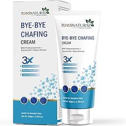 7Days Natural Bye-Bye Chafing Cream, 50gm, with Triethanolamine and Coconut Oil, Gentle on Sensitive Skin-image-4