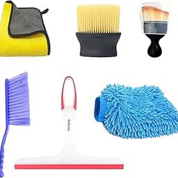 Winberg Car Cleaning Kit, 6-Piece Set with Microfibre Towels, Detailing Brushes and Cleaning Mitt kti71-picture-23