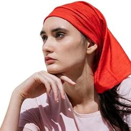 Running Multi-Purpose Headband Use As Neck Warmer Bandana Balaclava Headwrap (Orange)-picture-48