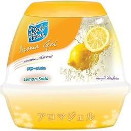 Earth Daily fresh Aroma Gel - Lemon soda, 200gm, for Home & Car-image-2
