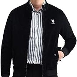 Mock neck regular fit jacket_USJCK558-image-36
