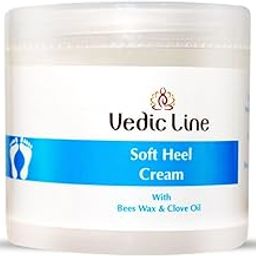 Vedicline Soft Heel Cream Repair Rough and Cracked Heel with Neem Seed Oil, Clove Leaf Oil and Menthol Keeps Skin Hydrated, Supple and Smooth, 100ml-1