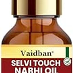 Vaidban Selvi Touch Nabhi Oil (10ml) – Ayurvedic Belly Button Oil for Skin Glow, Digestion, and Relaxation-image-17