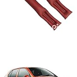 LOVMOTO Universal Car Gap Filler Organiser Car Seat Gap Filler, Car Seat Gap Organiser, PU Leather Car Accessories, Car Seat Console Side Pockets for Storage Comfortable With Ind-ica EV2-image-89