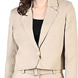 Women Solid Full Sleeve Regular Fit Formal Blazer-image-35