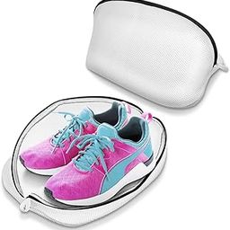ZAVASIKA Shoes Wash Bags, Mesh Laundry Bags with Zip, Laundry Bag For Shoes/Trainers For Washing Machine, Storage Bag for Shoes, Clothing, Sneakers, Socks, Bras, Shoe Trees Washing Machine Bag (2)-21