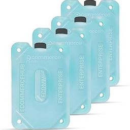 EcommerceHub Cooler Ice Gel Pad, Cooler Accessories for Cold Storage, ice Cream Delivery Transport, Perfect for Keeping Food Or Beverages Cooling, Medicine Cold, & Many More, (Pack of 4), 700ML Each-picture-20