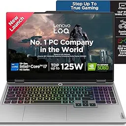 Lenovo LOQ, Intel Core i7 13th Gen 13700HX, NVIDIA RTX 5060 8GB, 16GB RAM, 1TB SSD, 15.6"(39.6cm), 144Hz, Windows 11, Office 2024, Grey, 2.4Kg, 83JE00U4IN, 572 AI Tops, 3 Mon. Game Pass Gaming Laptop-picture-17