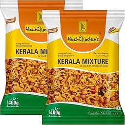 Kozhikoden's Kerala Mixture | 800g (2 x 400g Pack) | Fresh & Spicy Namkeen Snack | Authentic Indian Snack | Perfect for Tea-Time-image-23
