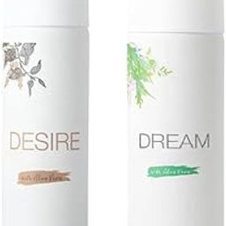 Desire and Dream Aloe Vera Deodorant Spray Combo Pack, 150ml Each, For Men and Women-image-31