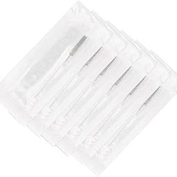 50Pcs Microblading Eyebrow Blades Brow Tattoo Needles Makeup Tools 7F Needle|Professional Complete Tattoo Kit & Supplies, Tattoo Ink Set with Accessories, Body Art Stencil Pack For All|-picture-13
