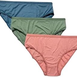 Special Combo Pack of 3 Womens Cotton Panty Plain, Assorted Colour, Inner Elastic,Soft, Breathable-image-38