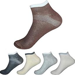 PORUS EXIM MEN COTTON PRINTED SPORT SCOKS (PACK OF 5 SET)-14