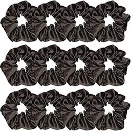 Hopea Extra Premium 12 Pc Hair Band/Scrunchies for Women and Girls - Stylish Wedding Hair Accessories-image-55