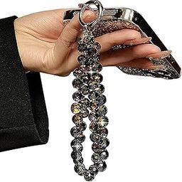 ZORBES® Beaded Phone Wrist Strap, Cellphone Lanyard Chain, Sparkling Wristlet Bracelet for Women.-picture-32