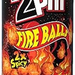 2PM - Fire Ball Can - Baked Crispy Balls - Ready To Eat Snacks - Not Fried Veg Snacks Can - 125 Gm - Pack of 1-71