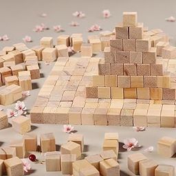 Unfinished Wood Cubes for Crafts 1.5 Inch – Pack of 20 Pine Wooden Blocks | Natural Craft Cubes for DIY Projects, Engraving, Painting, Chip Carving, Art & School Crafts (20)-picture-18