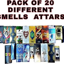 RAUNAQ | ATTAR Fragrances 6ml & 9ml Attar Set 20 Pc Box (Total 130ml) Alcohol Free Attar/Perfume Oils For Clothes & Religious Use-image-57
