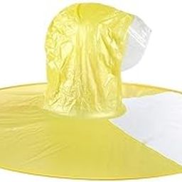 Waterproof Hands-Free Umbrella Rain Hat Headwear Cap Raincoat Outdoor Fishing Golf Child Adult Student Rain Coat Cover Umbrellas (Multi Colour) Pack of 1 Multicolour-37