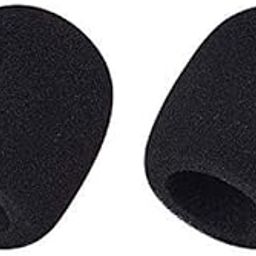 kh Foam Mic Cover Handheld Microphone Windscreen (Black Pack of 2)-19