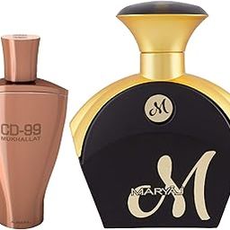 Ajmal CD 99 Mukhallat Concentrated Perfume Oil Floral Oriental Alcohol-free Attar 14ml for Unisex and Maryaj M for Her Eau De Perfume Fruity Floral Perfume 90ml for Women-image-62