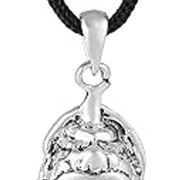 Oxidized Antique Brass Lion Headed God Laxmi Narasimha Swamy Pendant Necklace for Men Boys Girls & Women-image-96
