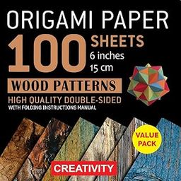 Origami Paper 100 Sheets Wood Patterns 6" (15 cm): Double-Sided Origami Sheets with 6 Different Designs (Instructions for 11 Projects Included)-image-19