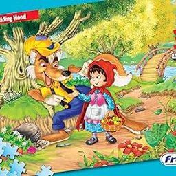 Frank Little Red Riding Hood Jigsaw Puzzle (60 Pieces) for Kids Above 5+ Years - Fun & Challenging Brain Booster Games - Educational Puzzle for Focus and Memory -33318-image-12