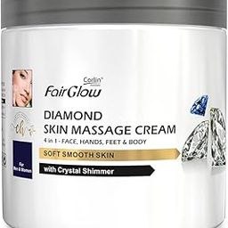 Fair Glow Diamond Skin Massage Cream 800g | 4-in-1 Face, Hands, Feet, Body & Facial with Crystal Shimmer | For Men & Women | Multipurpose | Ideal for Daily Use-image-65
