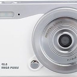 Digital Camera for Photography, Vlogging Camera Auto Focus DV Camera with 2.8 Inch Screen Fill Light, Compact Photo Shoot Camera for Beginners (White)-11