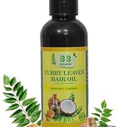 SS Organix Curry Leaves Hair Oil for Men and Women | Promotes Hair Growth & Reduces Hair Fall | With Curry Leaves, Cold Pressed Pure Coconut Oil, Amla, and Fenugreek Seeds | Mineral Oil Free | 90 ml-image-33
