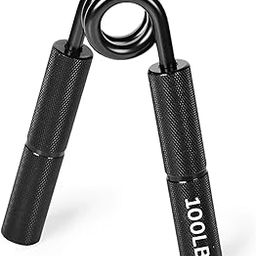 UDKI 100 LB (35 – 45 KG) Heavy-Duty Hand Grip Strengthener with Non-Slip Knurled Handles – Metal Forearm & Grip Trainer for Strength Training, Muscle Building & Rehab-1