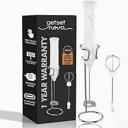GetSetNova Coffee Maker Machine for Home – Electric Frother, Coffee Frother, Milk Frother, Coffee Blender, and 3in1 Coffee Whisker Egg Whisker Curd Whisker | 1 Charge = 30 Uses | 1 Year Warranty-image-67