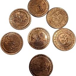 Om Shiv Copper Coins Pack of 7-picture-28