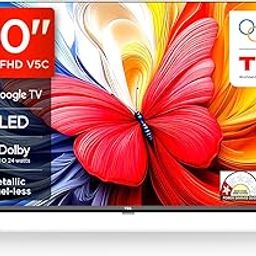 TCL 101 cms (40 inches) V5C Series Full HD Smart QLED TV Google TV 40V5C-15