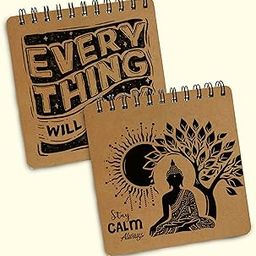 PaperO Mini Sketch Book | Size (15 x 15 cm) | Pack of 2 | 40 Sheets Each | Wiro-Bound-image-20
