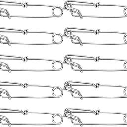 10Pcs Fishing Snap Clip, Float Line Tuna Clip, Tuna Clip for Floats Tuna Fishing Sharking Crabbing-picture-30