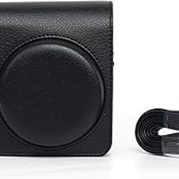 Protective Leather Style Case for Fuji-Film Instant Insta-x Mini 99 Instant Film Camera with Body Strap – Black-picture-12