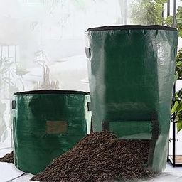 CALANDIS® Compost Bag Heavy Duty Reusable Garden Garbage Waste Collection Storage Bags-image-53
