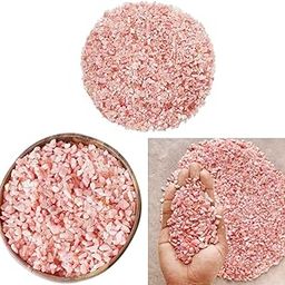 9dzine Pink Opal Crystal Chips Stones Pink Opal Irregular Shaped Crushed Mini Gemstone Chips for Vastu Correction Aquarium Table Decor Gift 100 Gm Pink-image-25