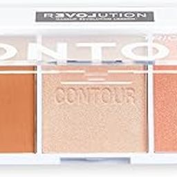 Relove Revolution Relove Colour Play Contour Trio Palette Sugar, Multi-Color-26