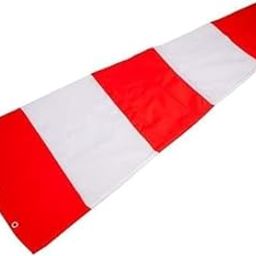 Nema Waterproof WindSock Bag - 80 cm - Red and White-image-95
